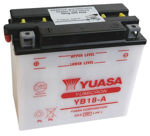 Yuasa 12V • 18Ah