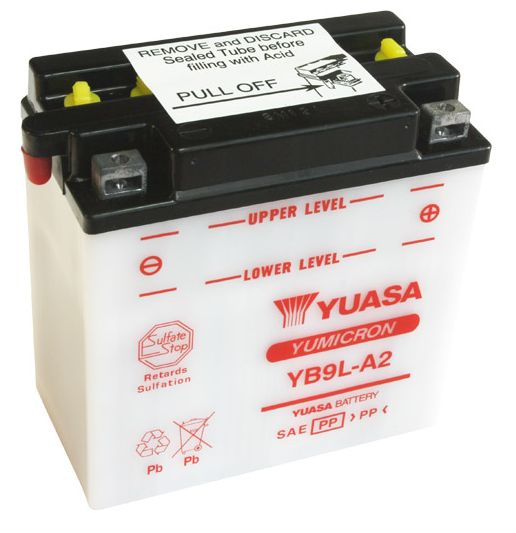 Yuasa 12V • 9Ah